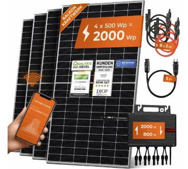 Produktbild Solarway 2000W Balkonkraftwerk
