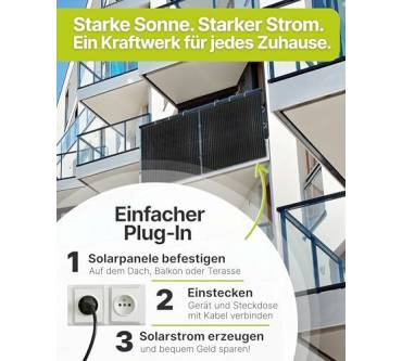 Produktbild Schwaiger Solarmodul 2er Set Slim-Line 400Wp