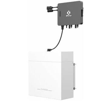 Produktbild Dyness Balkonkraftwerk 2600W mit 4800W Dyness Speicher + 4 x 500W Bifazial Solarmodule