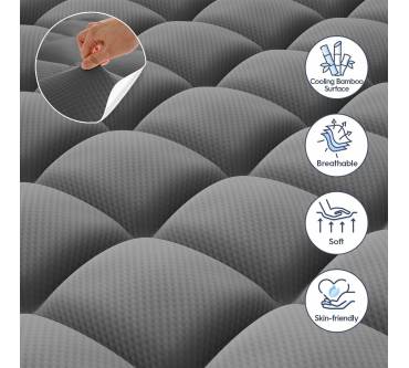 Produktbild Elemuse 7,6 cm Memory-Schaum Matratzen-Topper