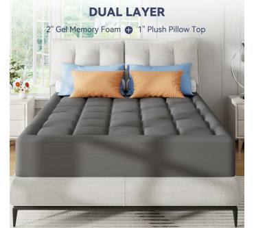 Produktbild Elemuse 7,6 cm Memory-Schaum Matratzen-Topper