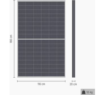 Produktbild Absaar Balkonkraftwerk 800W Kit