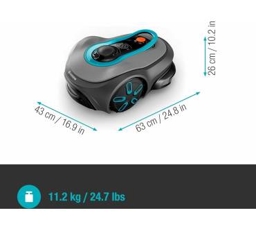 Produktbild Gardena smart Sileno free (750 m²)