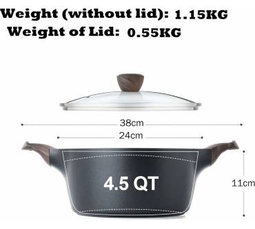 Produktbild Sensarte Antihaftbeschichteter Suppentopf mit Deckel