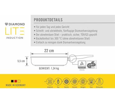 Produktbild Woll Diamond Lite Guss-Pfanne viereckig