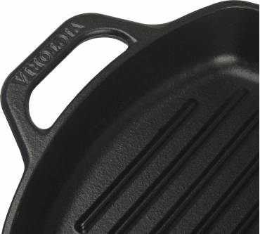 Produktbild VICTORIA Grillpfanne Emaillierte Gusseisen
