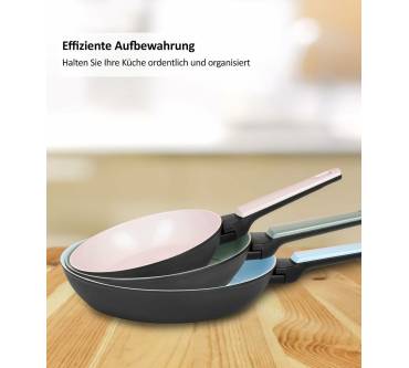 Produktbild Genius Cerafit Trend Pastell Edition Pfannen (Set 3 tlg.)