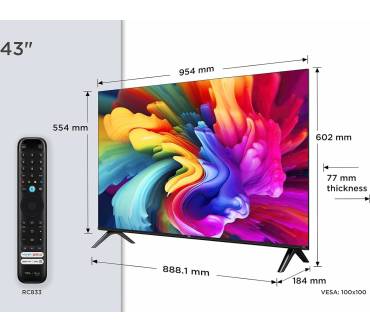 Produktbild TCL 43SF560