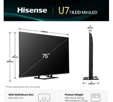 Produktbild Hisense 75A7Q