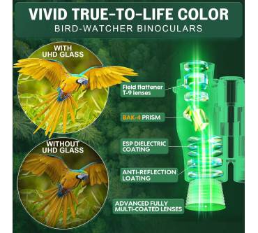 Produktbild Aurosports 16x32 Fernglas