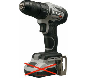 Produktbild Aldi / Ferrex Pro 20V Akku-Bohrschrauber F-BCDD65