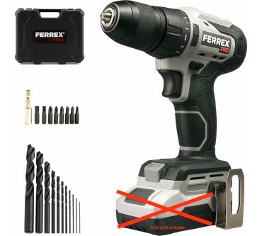 Produktbild Aldi / Ferrex Pro 20V Akku-Bohrschrauber F-BCDD65