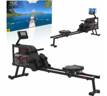 Produktbild Neezee Rudergerät für zuhause mit Wasserwiderstand