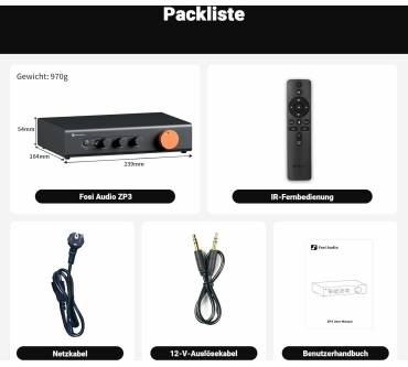 Produktbild Fosi Audio ZP3