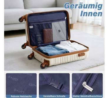 Produktbild Coolife Hartschalen-Koffer  DE000115