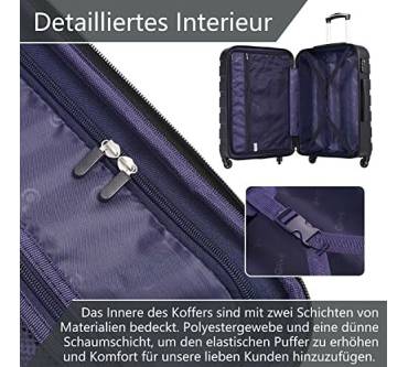 Produktbild Coolife Hartschalen-Koffer DE13