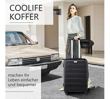 Produktbild Coolife Hartschalen-Koffer DE13