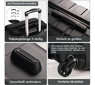 Produktbild Coolife Hartschalen-Koffer DE13