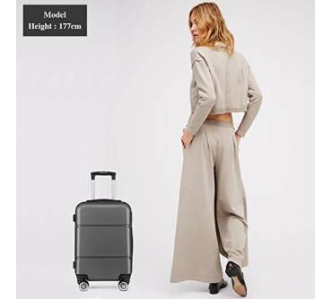 Produktbild Kono Koffer Handgepäck Reisekoffer K1995 GY 20