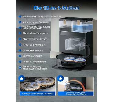 Produktbild Ecovacs Deebot T50 Max Pro Omni Gen2