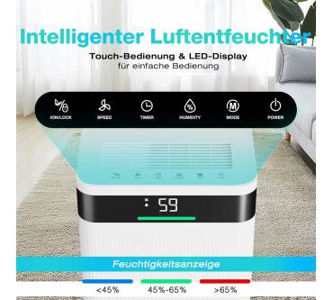 Produktbild Haushof Luftentfeuchter Elektrisch 20L/Tag HH25001A