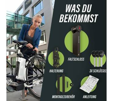 Produktbild Munatura Faltschloss Diebstahlsicher 120 cm