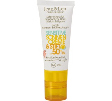 Produktbild Jean & Len 2in1 Sonnenschutz für Lippen und Gesicht LSF 50+