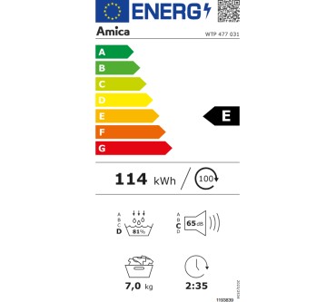 Produktbild Amica WTP 477 031
