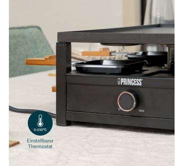 Produktbild Princess 162655 Raclette Black Steel
