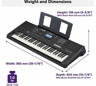 Produktbild Yamaha PSR-E473