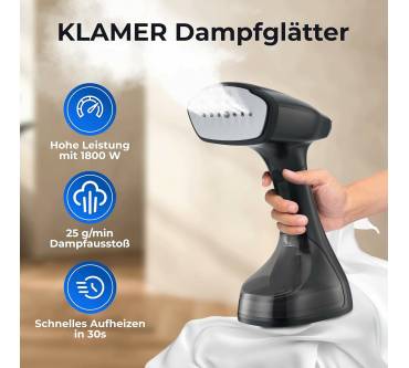 Produktbild Klamer Dampfglätter