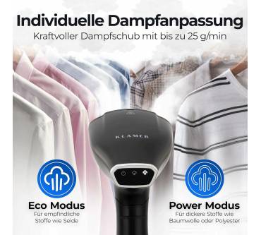 Produktbild Klamer Dampfglätter