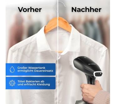 Produktbild Klamer Dampfglätter