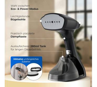 Produktbild Klamer Dampfglätter