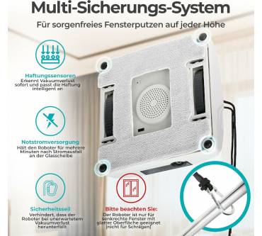 Produktbild Klamer Fensterputzroboter