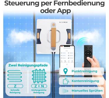 Produktbild Klamer Fensterputzroboter
