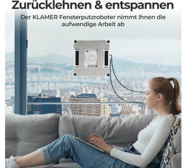 Produktbild Klamer Fensterputzroboter