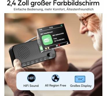 Produktbild OiDiPi DAB Radio mit Bluetooth