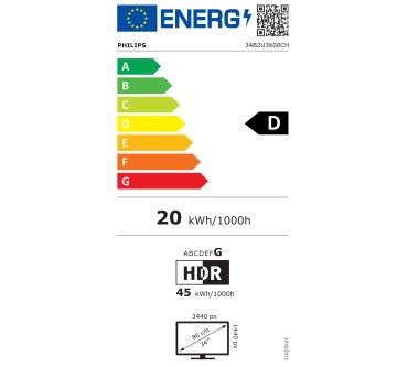 Produktbild Philips 3000 Series 34B2U3600CH