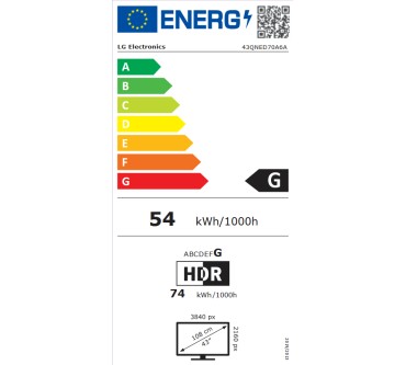 Produktbild LG 43QNED70A6A