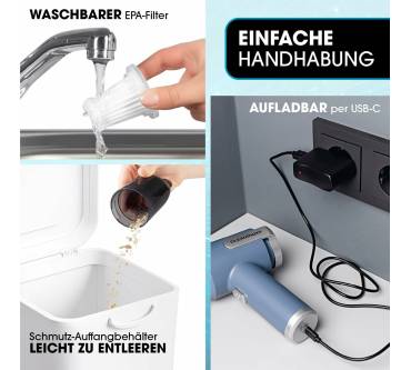 Produktbild Clean Maxx 2in1 Akku-Handstaubsauger (15509)