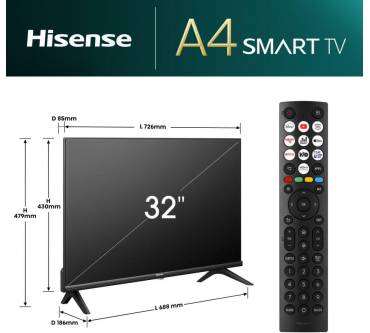 Produktbild Hisense 32A4N