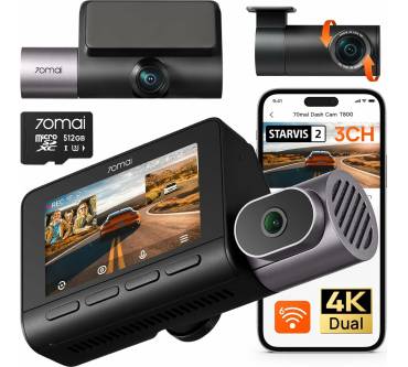 Produktbild 70mai Dashcam 4K T800