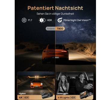 Produktbild 70mai Dashcam 4K T800