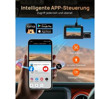 Produktbild 70mai Dashcam 4K T800