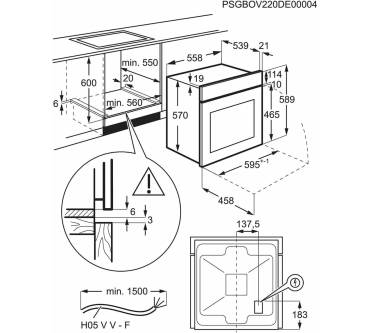 Produktbild AEG Serie 5000 SurroundCook BEK43511XB