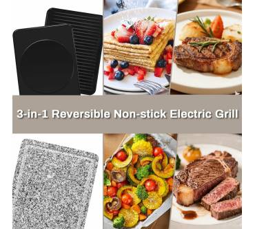 Produktbild HengBO 3-in-1 Raclette Grill 8 Personen