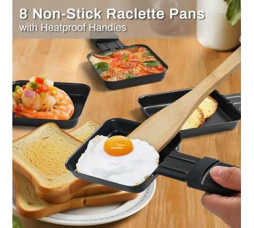 Produktbild HengBO 3-in-1 Raclette Grill 8 Personen