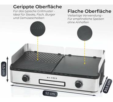 Produktbild Klamer Elektrogrill