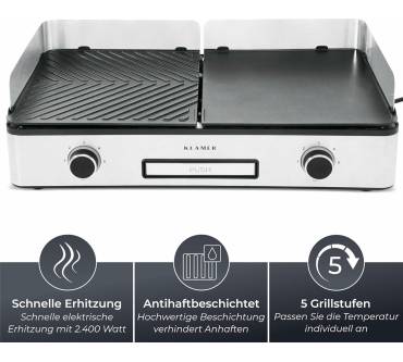 Produktbild Klamer Elektrogrill